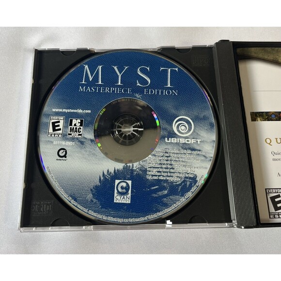 MYST 10th Anniversary DVD Edition 3-Disc Set RIVEN EXILE Ubisoft Cyan Worlds - Picture 7 of 16